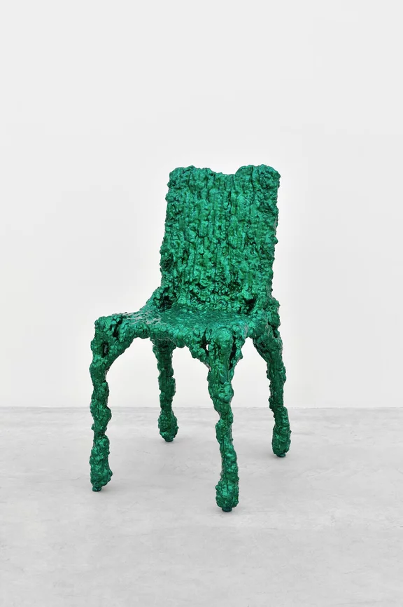 Chris Schanck — Alufoil Chair (Green)