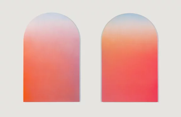 Alex Israel — Diptych (Indivisible)