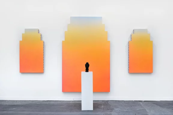 Alex Israel — Triptych (Indivisible)