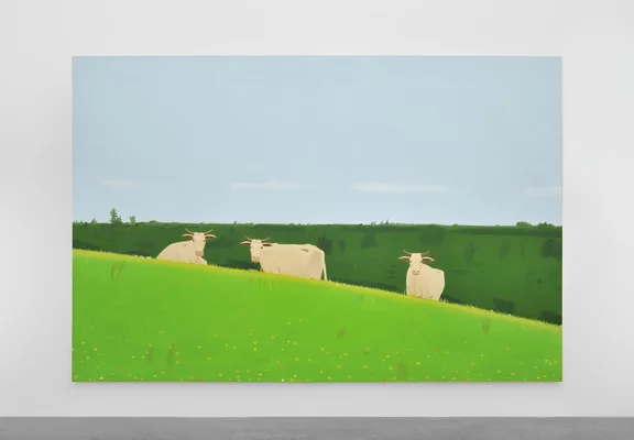 Alex Katz — Three Cows