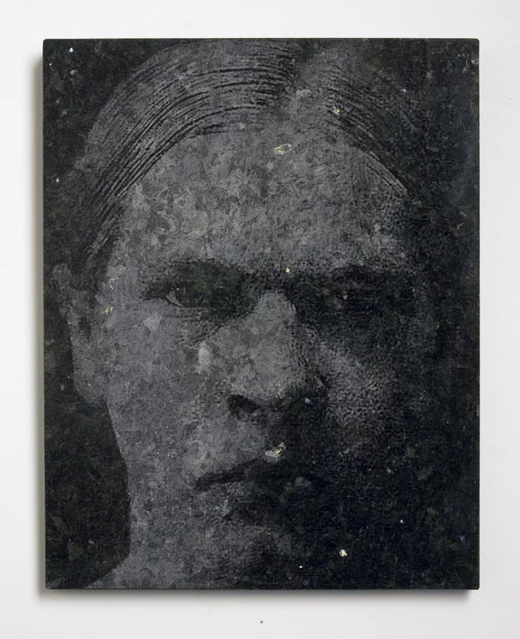 Gregor Hildebrandt — „G. Trakl (schwarzer Tau auf deiner Stirn)“