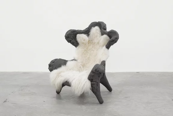 Joep van Lieshout — Fossil Chair (Grey)