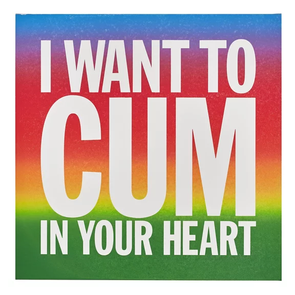 John Giorno — I WANT TO CUM IN YOUR HEART