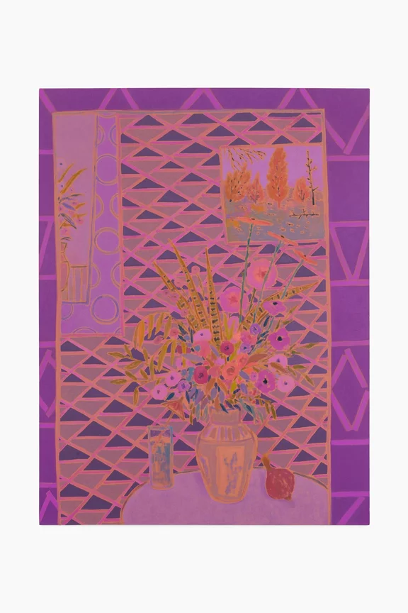 John McAllister — seemed serene blazing