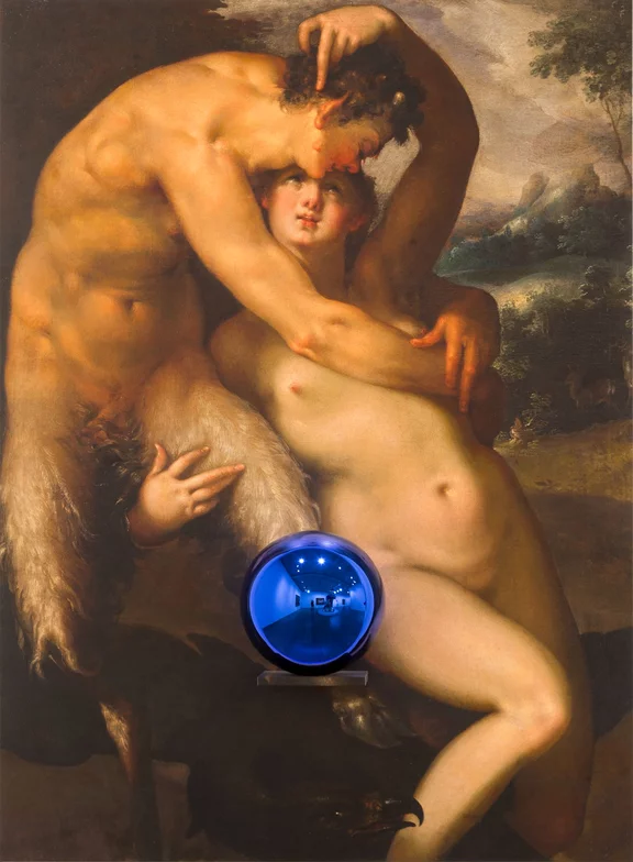 Jeff Koons — Gazing Ball (Spranger Jupiter and Antiope)