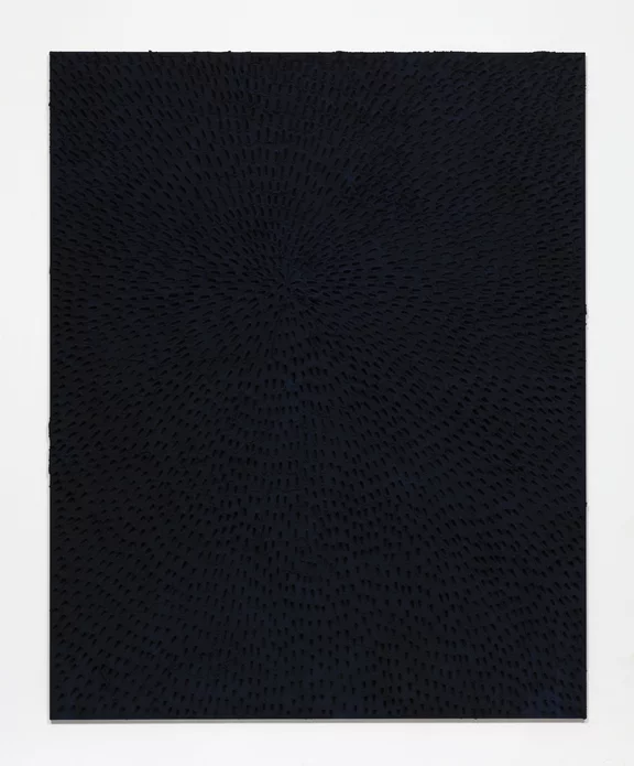 Jennifer Guidi — Staring Into You (Painted Black Sand SF #3F, Blue and Black)