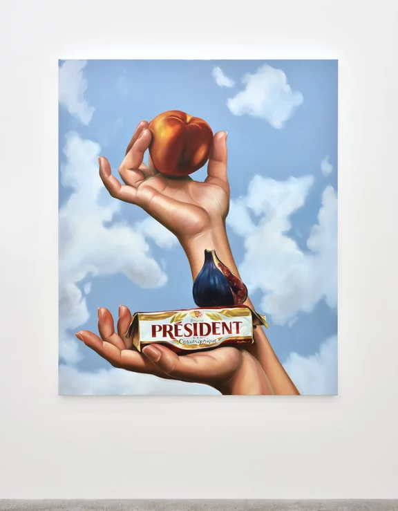 Chloe Wise — Still life with peach, president