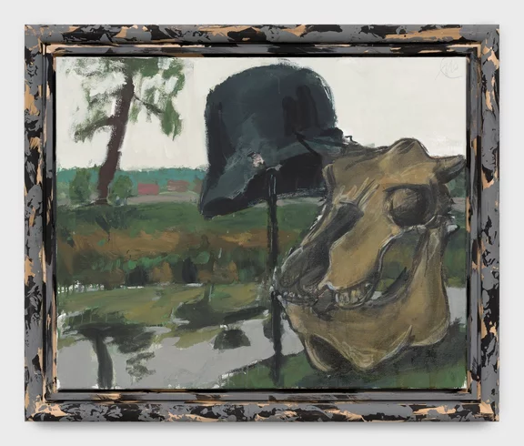 Markus Lüpertz — Vogelscheuche