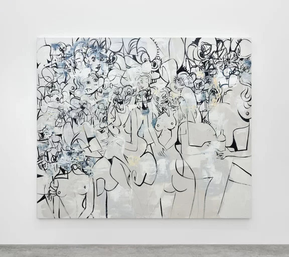 George Condo — Inside the West Wing