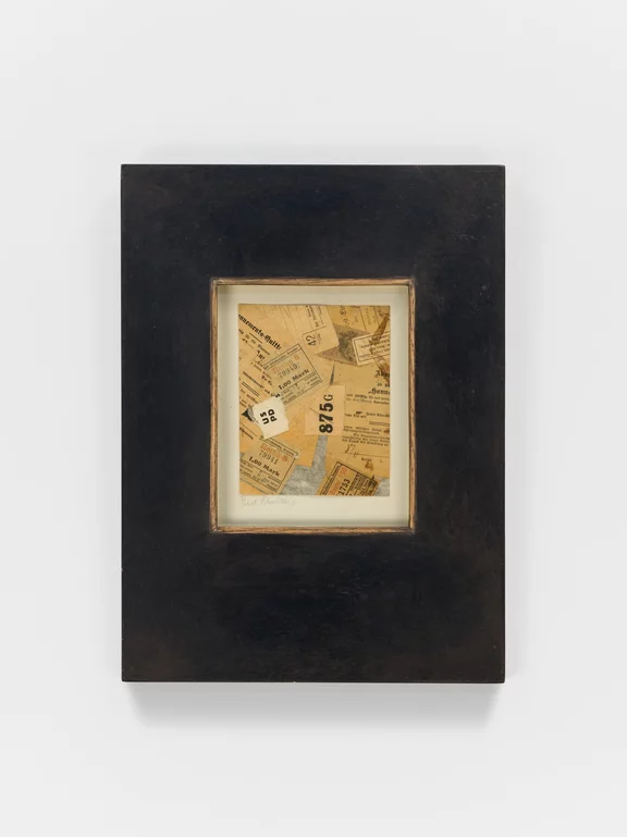 Kurt Schwitters — Untitled (875 G)