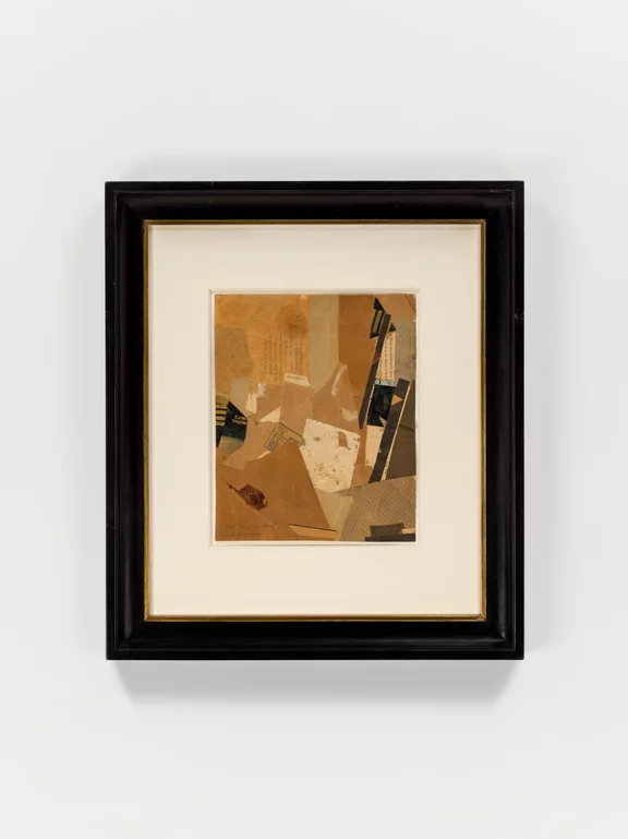 Kurt Schwitters — Gold out of Brown