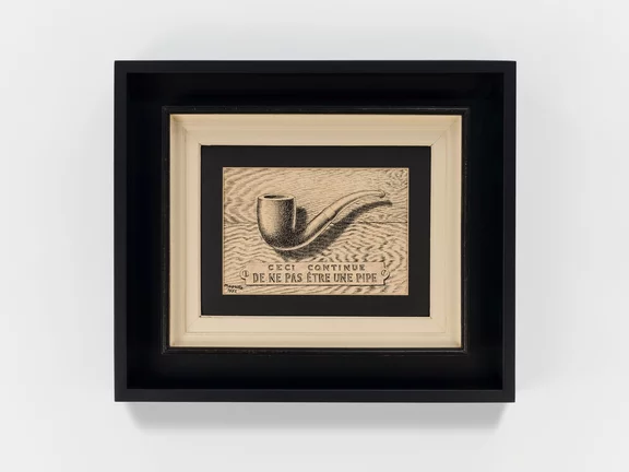 René Magritte — La Trahison des Images (The Treachery of Images)