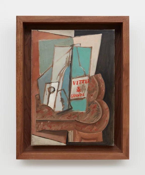 Pablo Picasso — Still Life with Bottle of Vittel