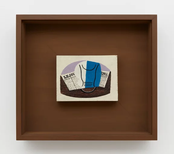 Pablo Picasso — Still Life with Newspaper