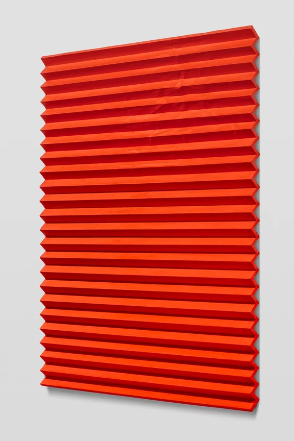 Mark Hagen — Orgone Therapy II (Accordion Fold Naphthol Red, Cadmium Orange)