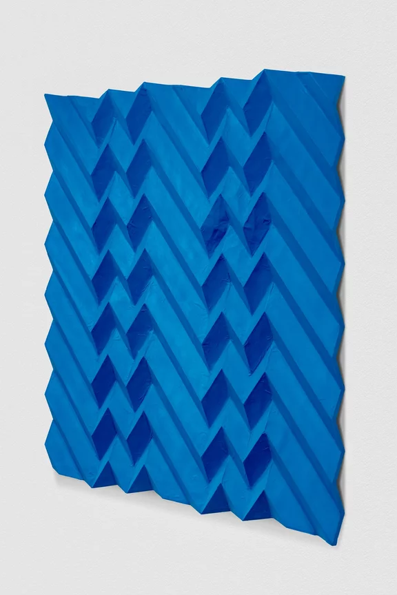Mark Hagen — Nude Group Therapy (Bellows Fold, Phthalo Blue)