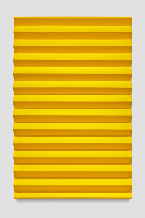 Mark Hagen — Pilgrimage II (Accordion Fold Cadmium Yellow Dark)