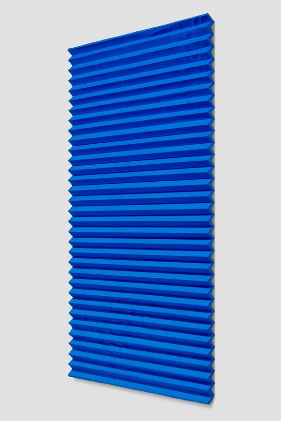 Mark Hagen — Initiation (Accordion Fold Phthalo Blue)